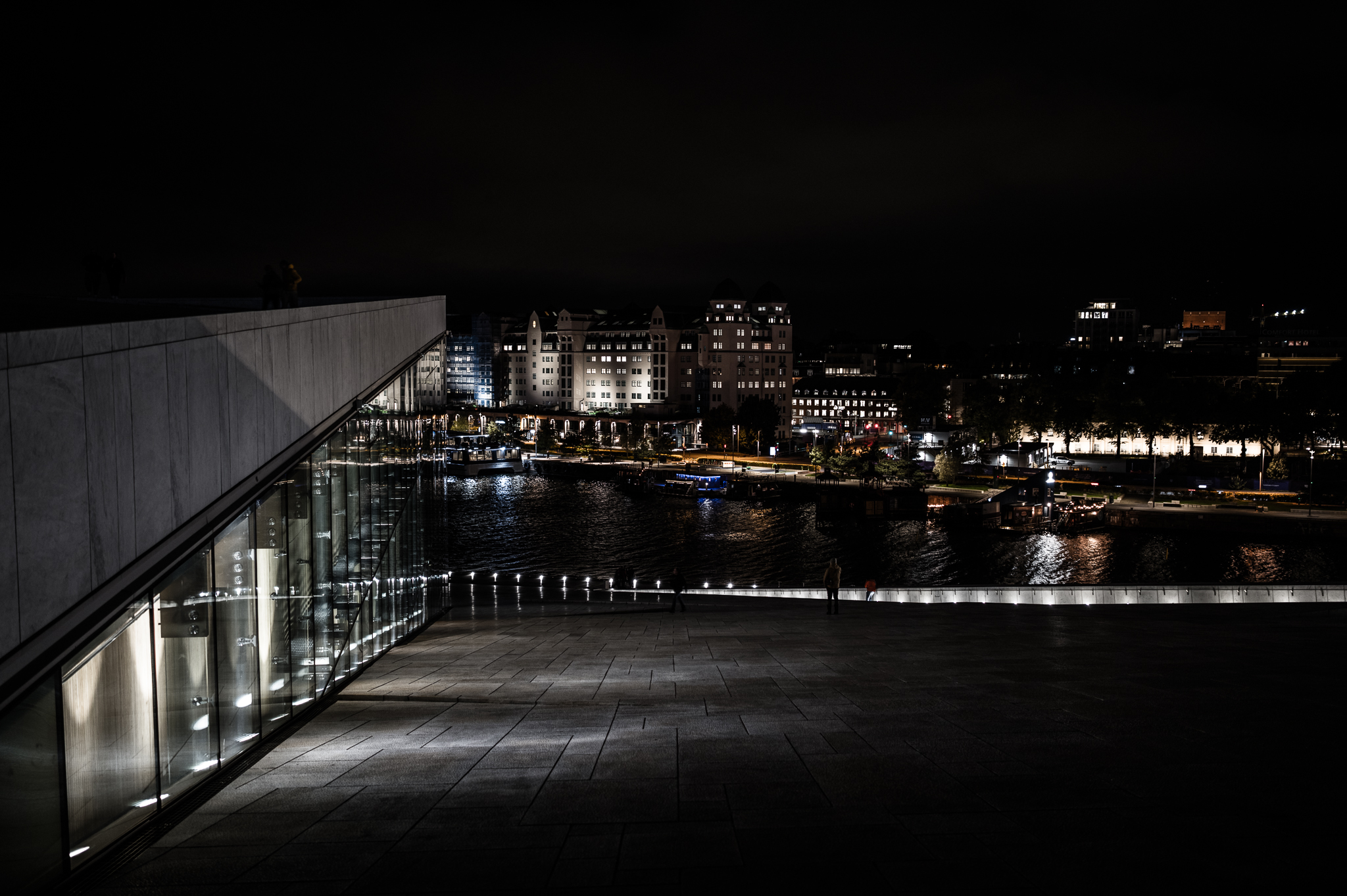 Lichtstimmung an der Oper
