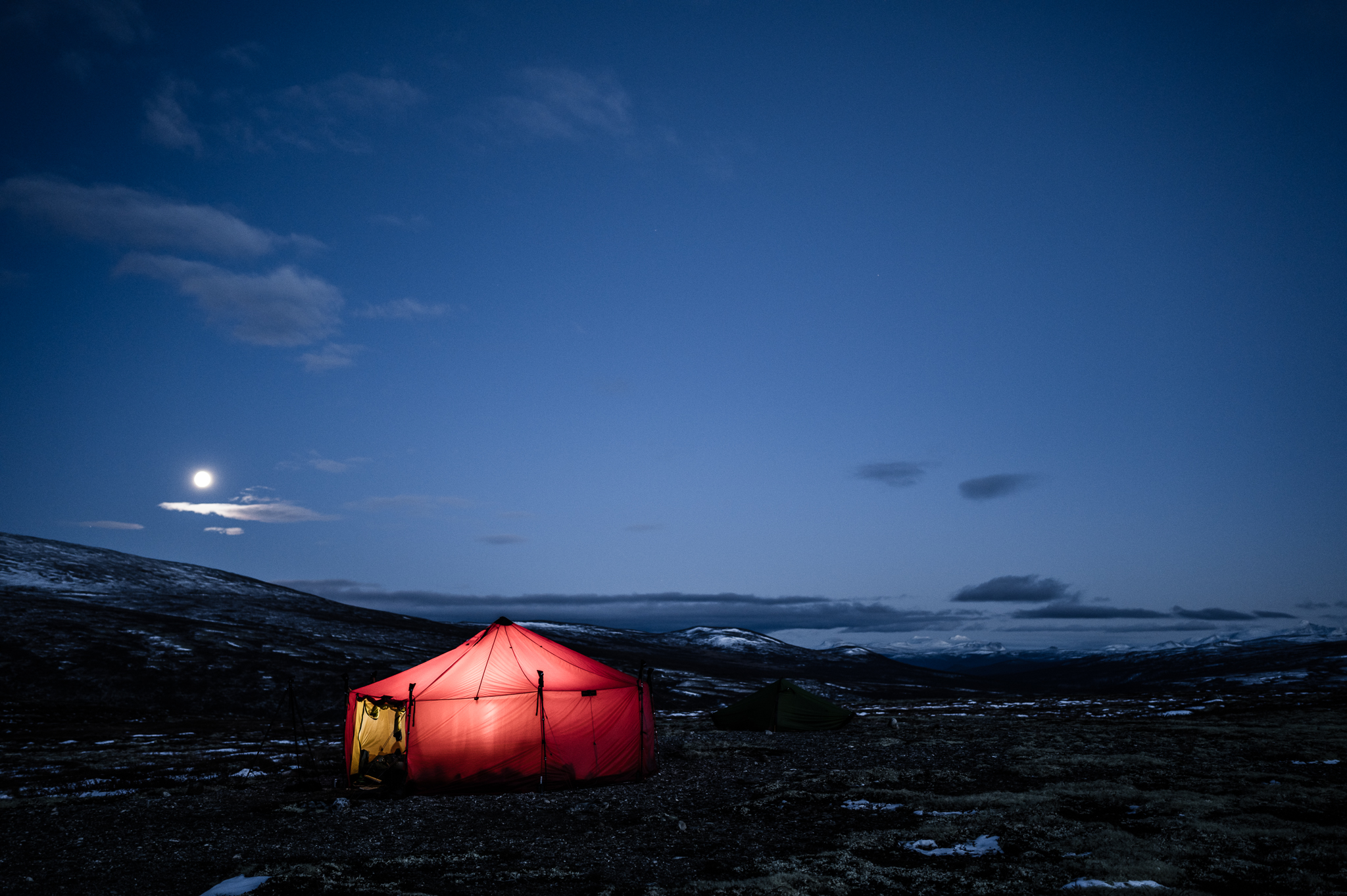 Abendstimmung im Nationalpark